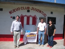 Escuelita de fútbol y merendero club Juventud.