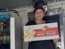 SOCIO Nº 4812 MONTE LAURA CARINA 3º PREMIO