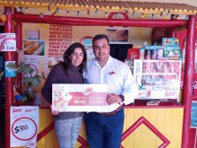 SOCIO Nº 1167 SANTO ROMINA MARCELA 3º PREMIO