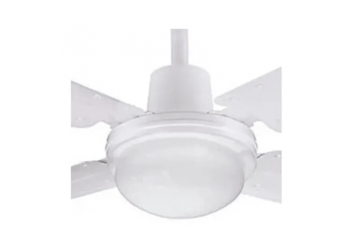 Ventilador de techo liliana de chapa c/luminaria