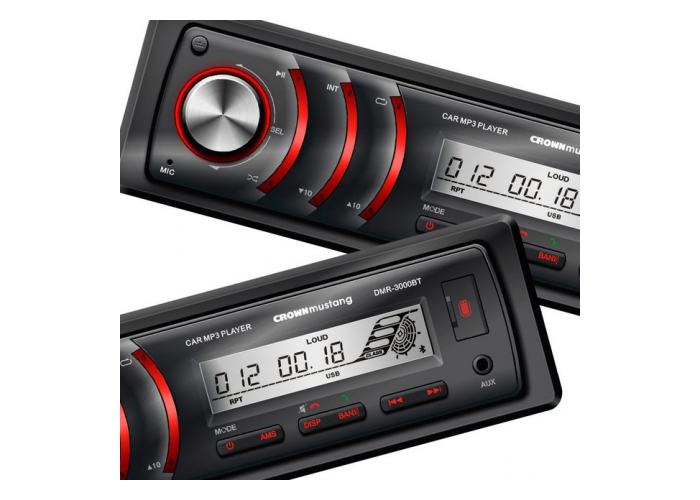 Autoestereo crown mustang dmk9000 c/parlantes 6*9