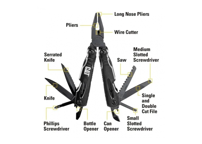 Pinza multiherramienta 13 en 1 black cat980021