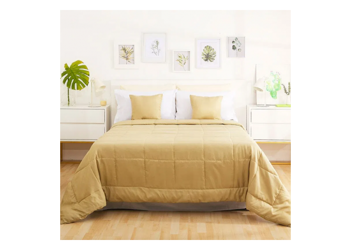 Cubrecama oro 2 1/2pl (2101)