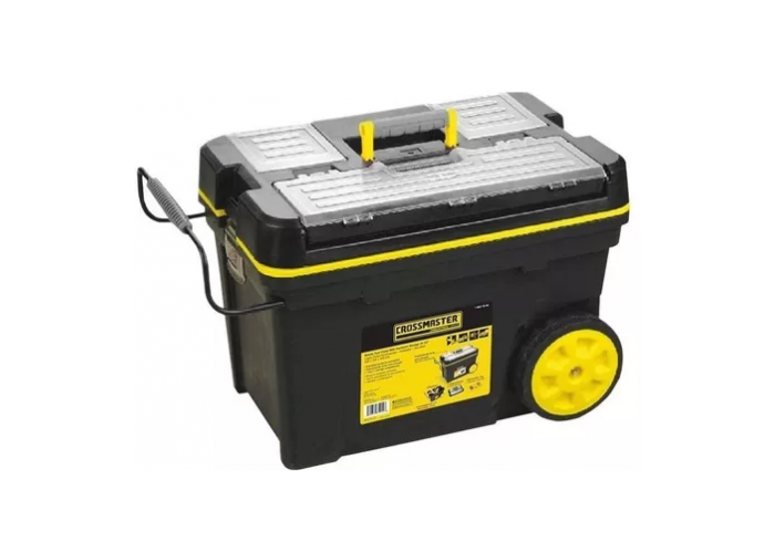 Caja herramientas 330x370x420 c/ruedas 993104 cross