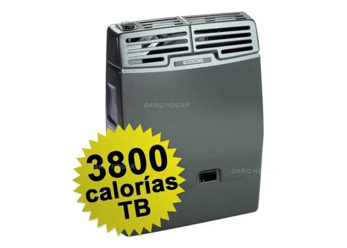 Calefactor volcan 3800 k - tb (43712)
