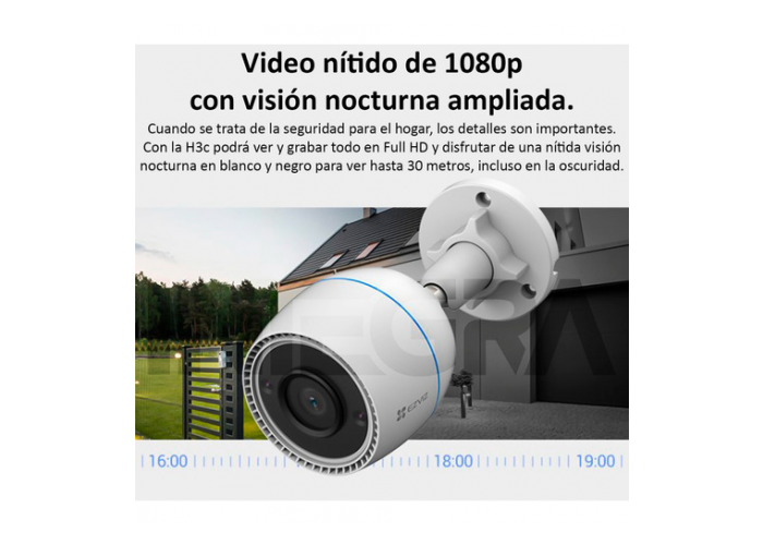 Camara de seguridad ip ezviz c3tn