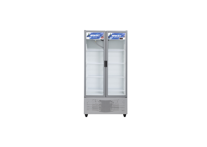 Exhibidora vertical briket doble puerta bk8000