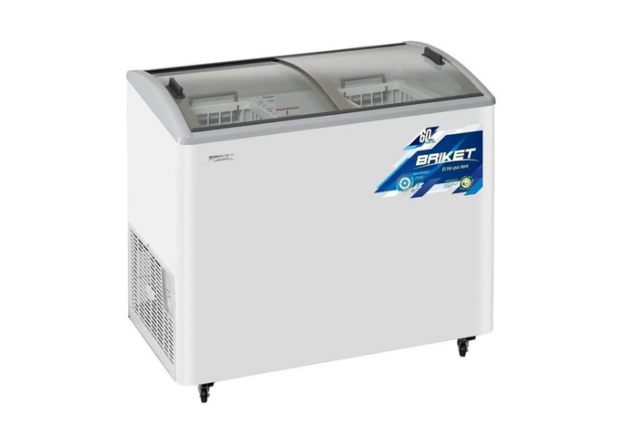 Freezer exhibidor horiz.briket tvh2500bl hc a1