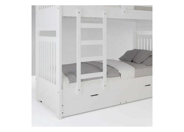 Cucheta mediterraneo triple c/placard blanca