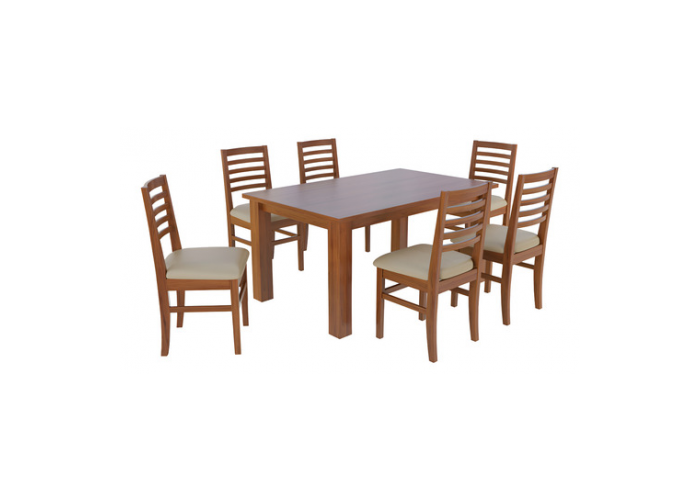 Jgo de comedor premium (mesa 1.50+6 sillas)