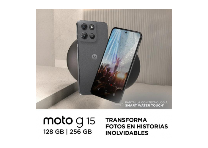 Celular motorola moto g15 4gb/256gb