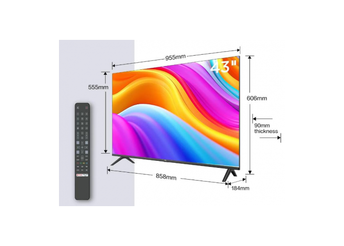 Tv smart 43