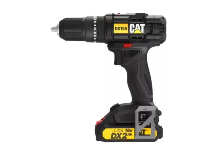 Taladro atornillador c/per 18v + bat catdx155