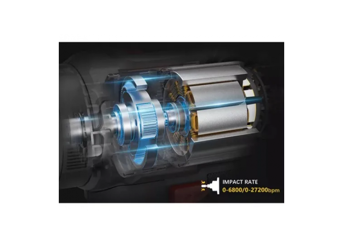 Taladro atornillador c/per 18v + bat catdx155