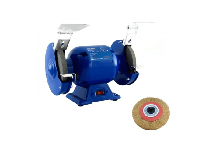 Amoladora de banco 375w c/cepillo acero kldab6pro