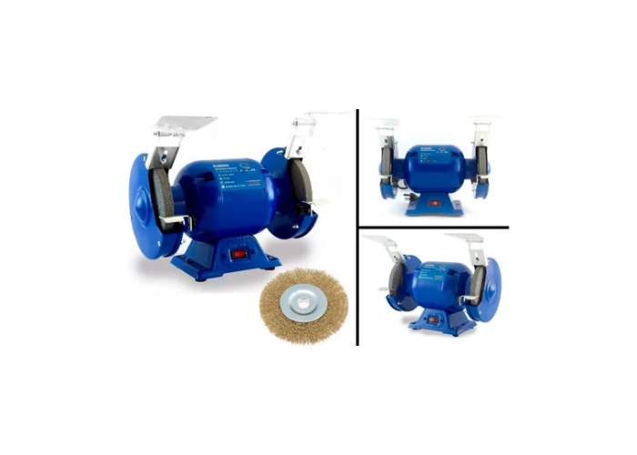 Amoladora de banco 375w c/cepillo acero kldab6pro