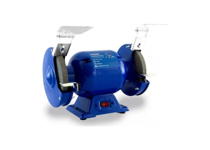 Amoladora de banco 375w c/cepillo acero kldab6pro