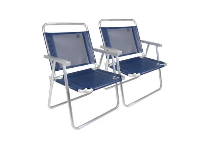 Sillon oversize alumunio mor