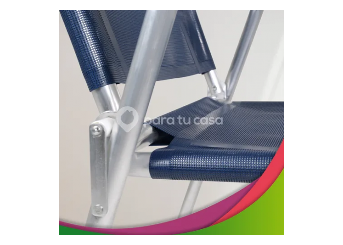 Sillon oversize alumunio mor