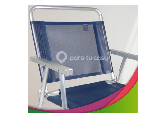 Sillon oversize alumunio mor