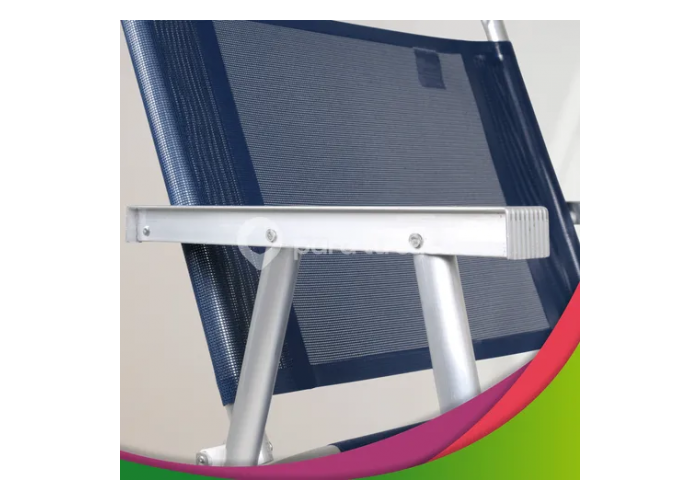 Sillon oversize alumunio mor