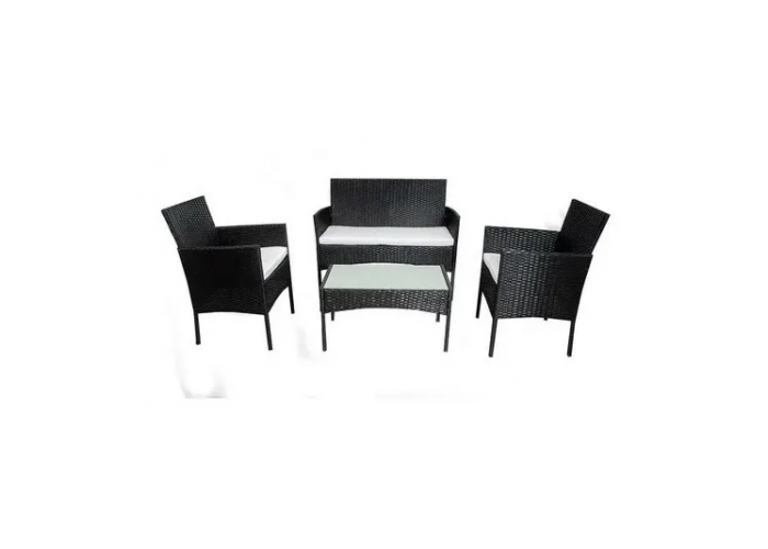 Juego de jardin rivera rattan sintetico