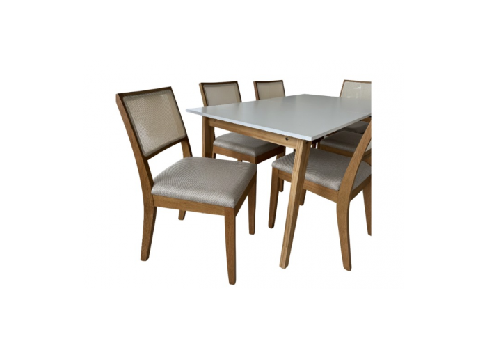 Juego de comedor mesa ext 160-200