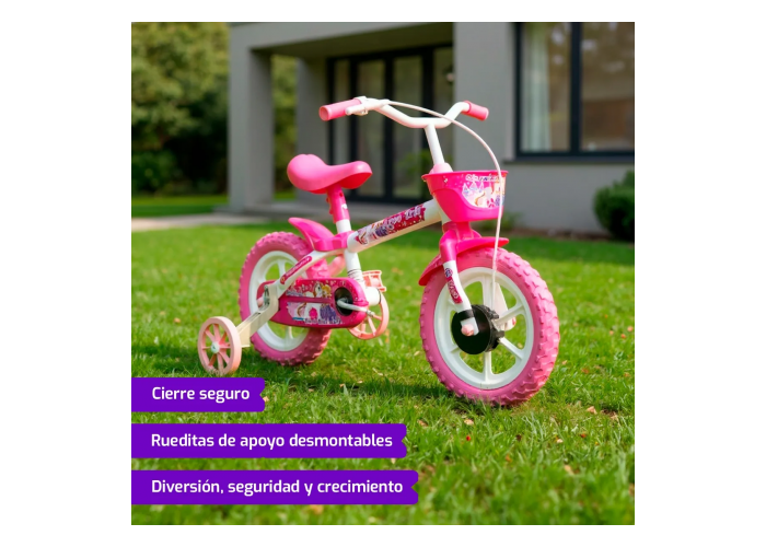 Bicicleta r.12 monotubo nena