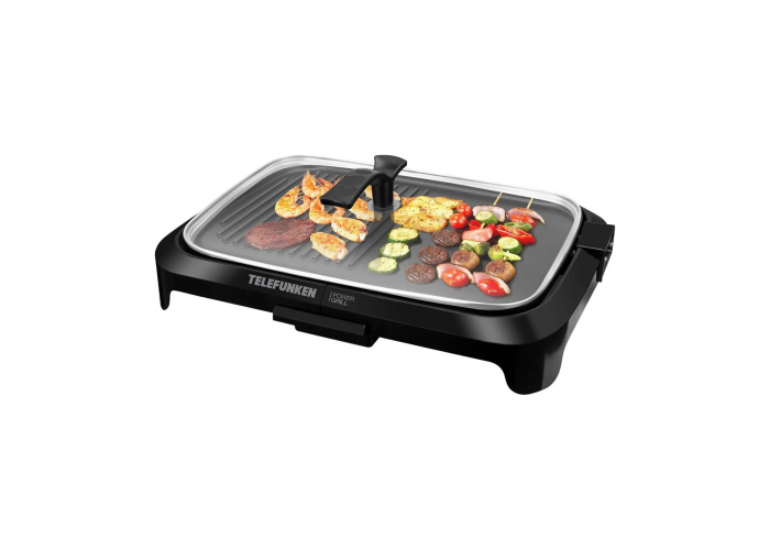 Parrilla electrica c/grill telefunken