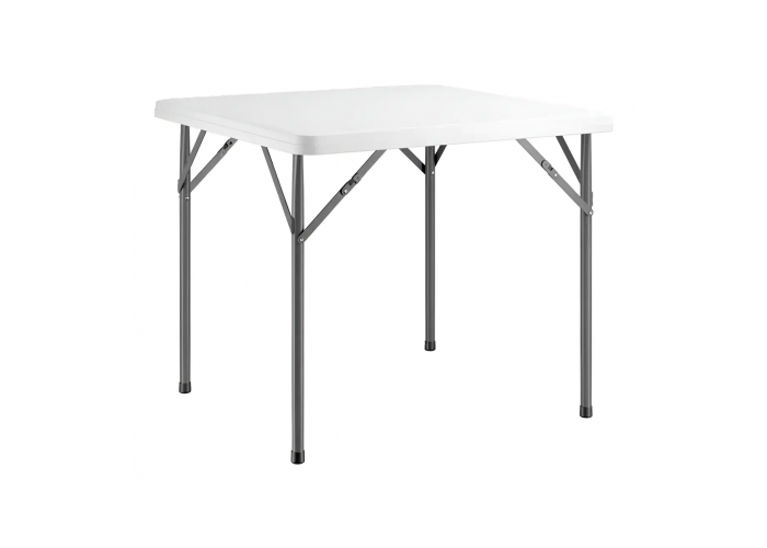 Mesa de camping cuadrada plegable 88*8*74