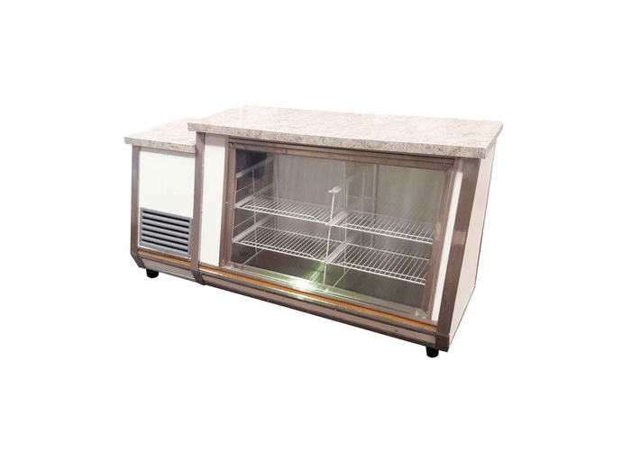 Vitrina mostrador 2,40 mts. horizontal