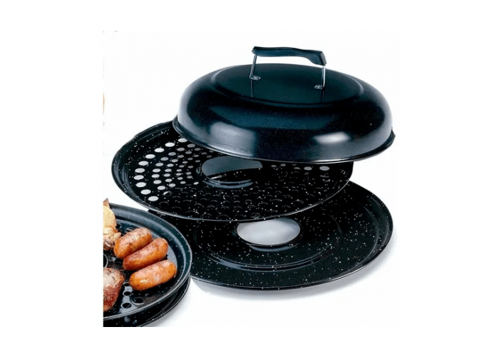 Parrilla circular enl.salpicada