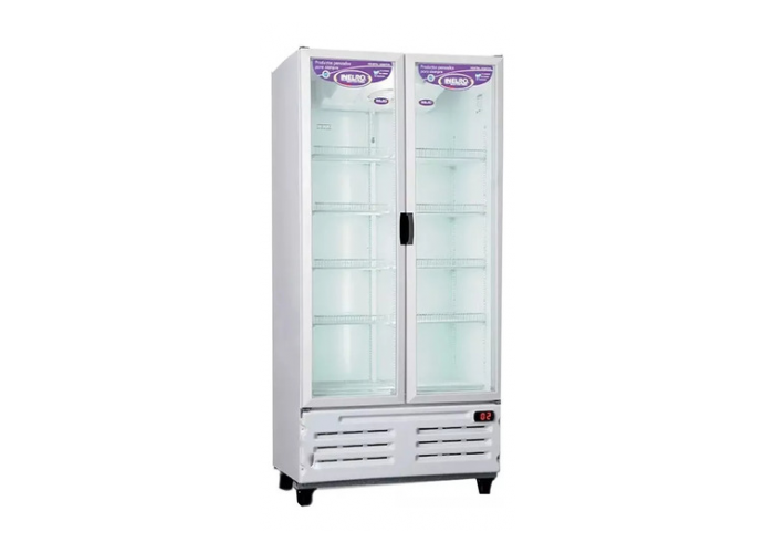 Exhibidora vertical inelro doble puerta mt-26