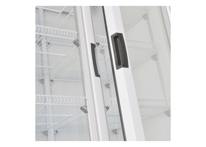 Exhibidora vertical inelro doble puerta mt-26