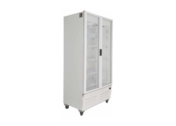 Exhibidora vertical inelro doble puerta mt-26