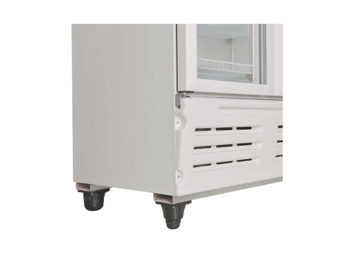 Exhibidora vertical inelro doble puerta mt-26