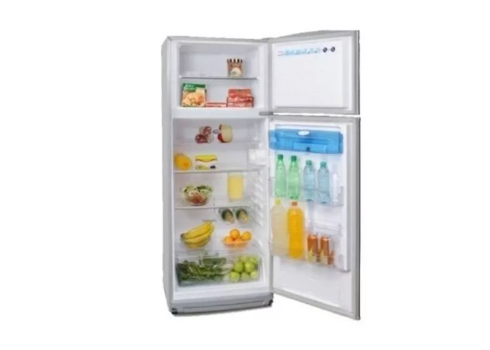 Heladera bambi 2f-1600  329 lts plata