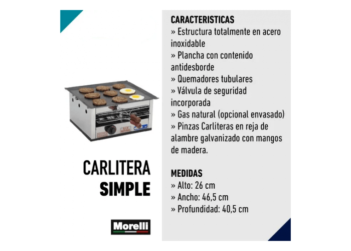 Tostador carlitero simple