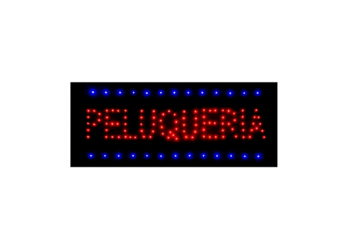 Cartel led luminoso