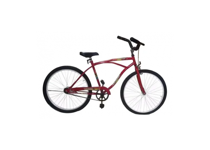 Bicicleta r.26 varon playera  beach cruiser